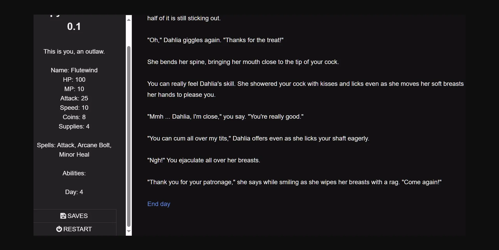 HTML The Outlaw  Empyrean War [v0.7a] [Flutewind] | Free Adult Games