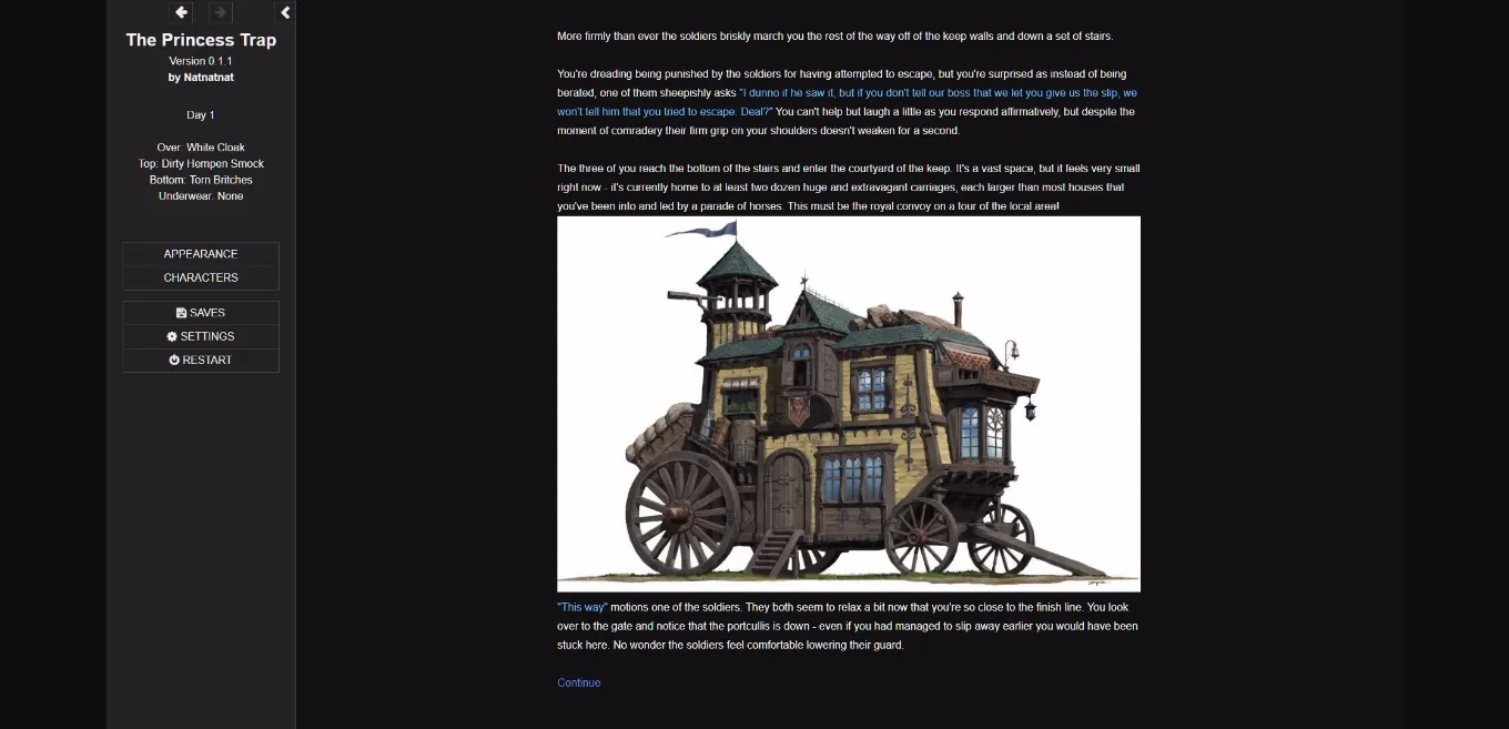 HTML The Princess Trap [v0.6.0] [Natnatnat] | Free Adult Games