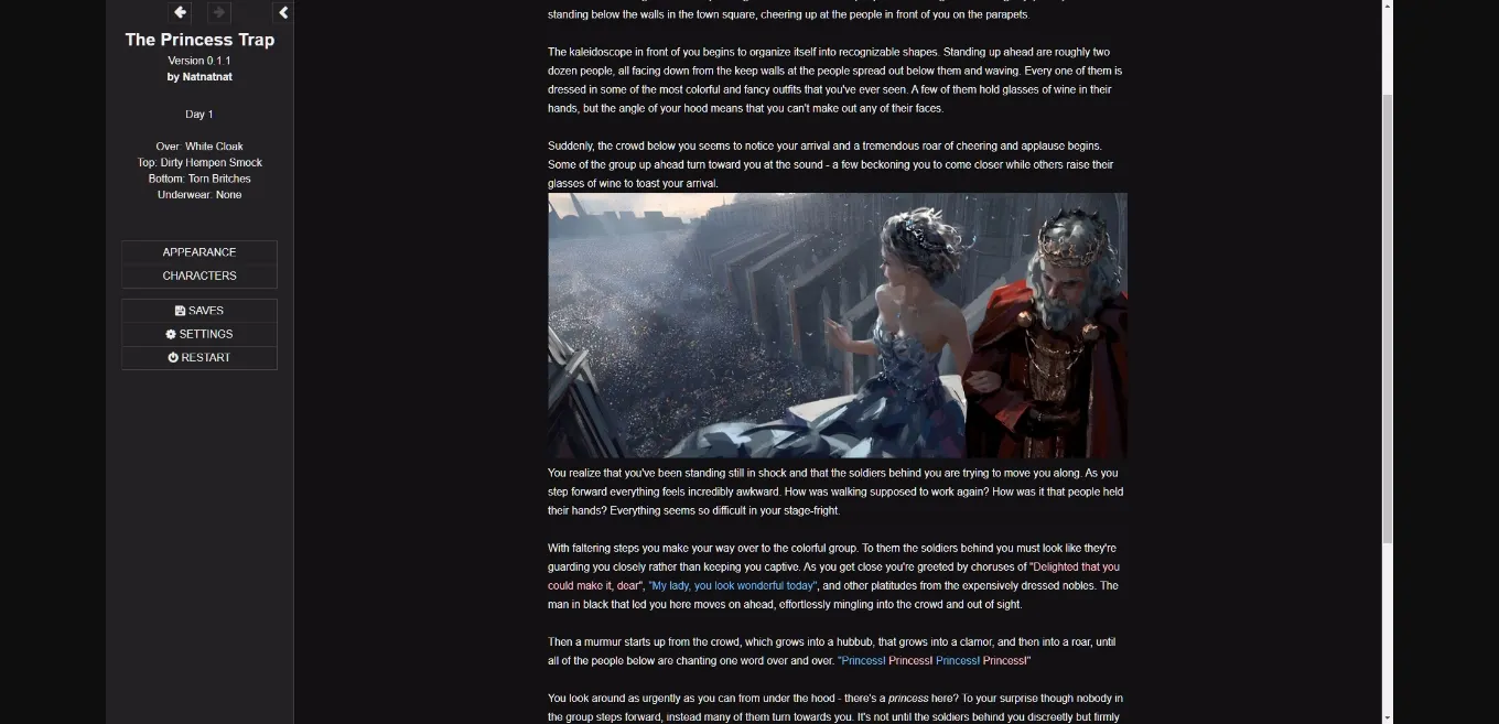 HTML The Princess Trap [v0.6.0] [Natnatnat] | Free Adult Games