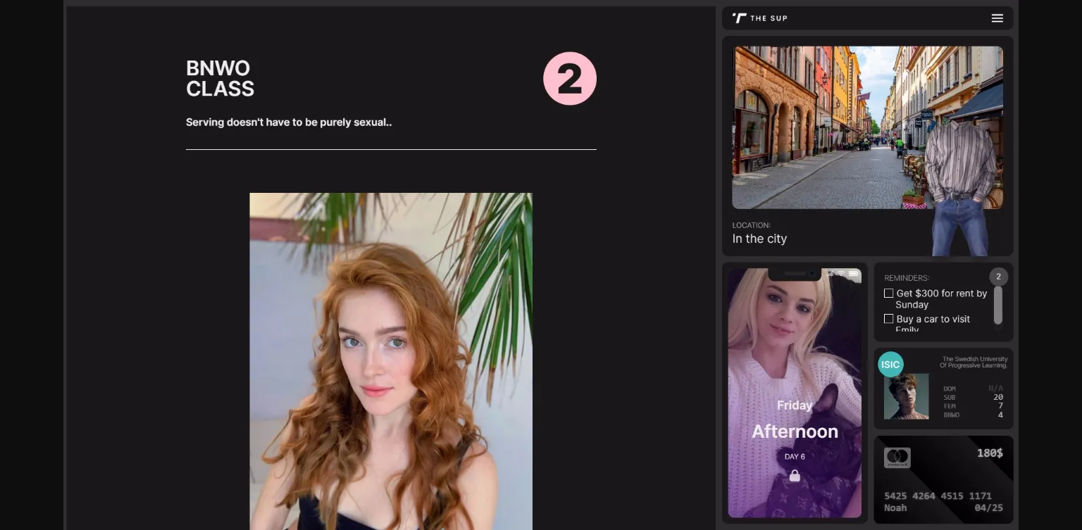 HTML The SUP [v0.9] [MegyMonster] | Free Adult Games