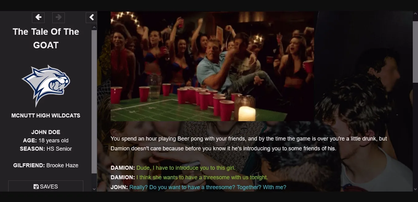 HTML The Tale of the GOAT [v0.1] [TMEP] | Free Adult Games