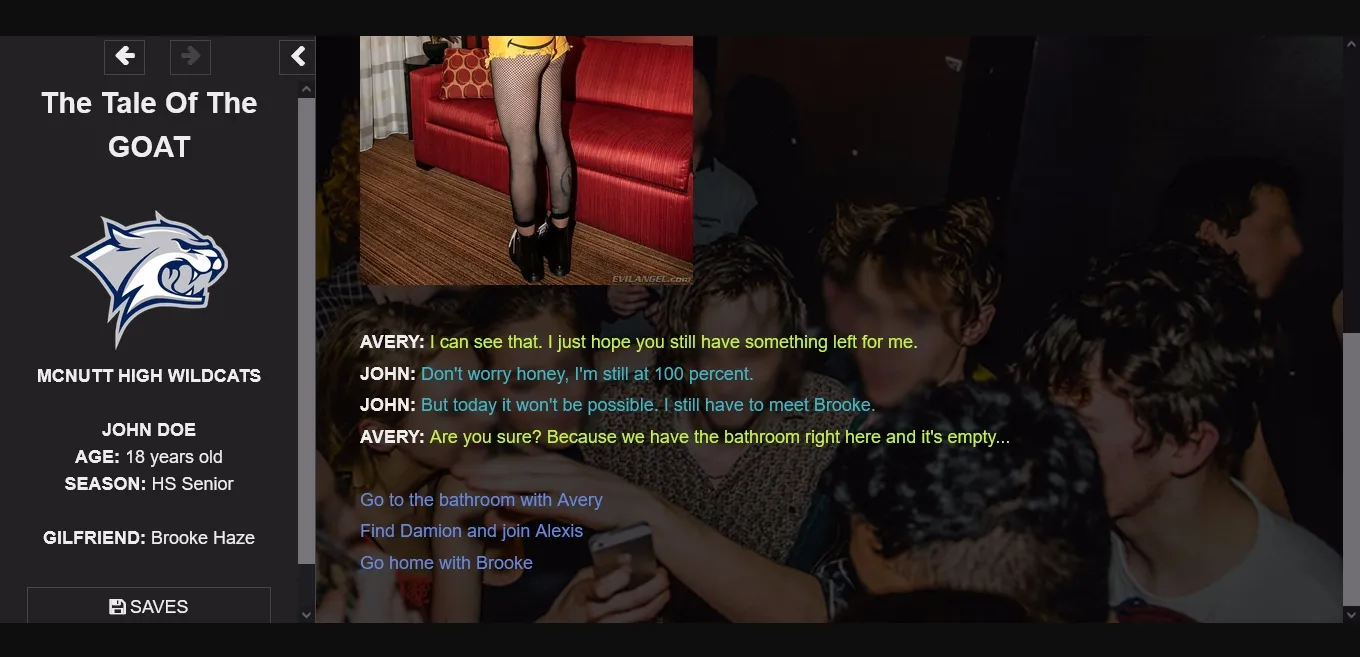 HTML The Tale of the GOAT [v0.1] [TMEP] | Free Adult Games