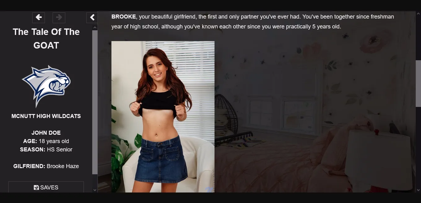 HTML The Tale of the GOAT [v0.1] [TMEP] | Free Adult Games