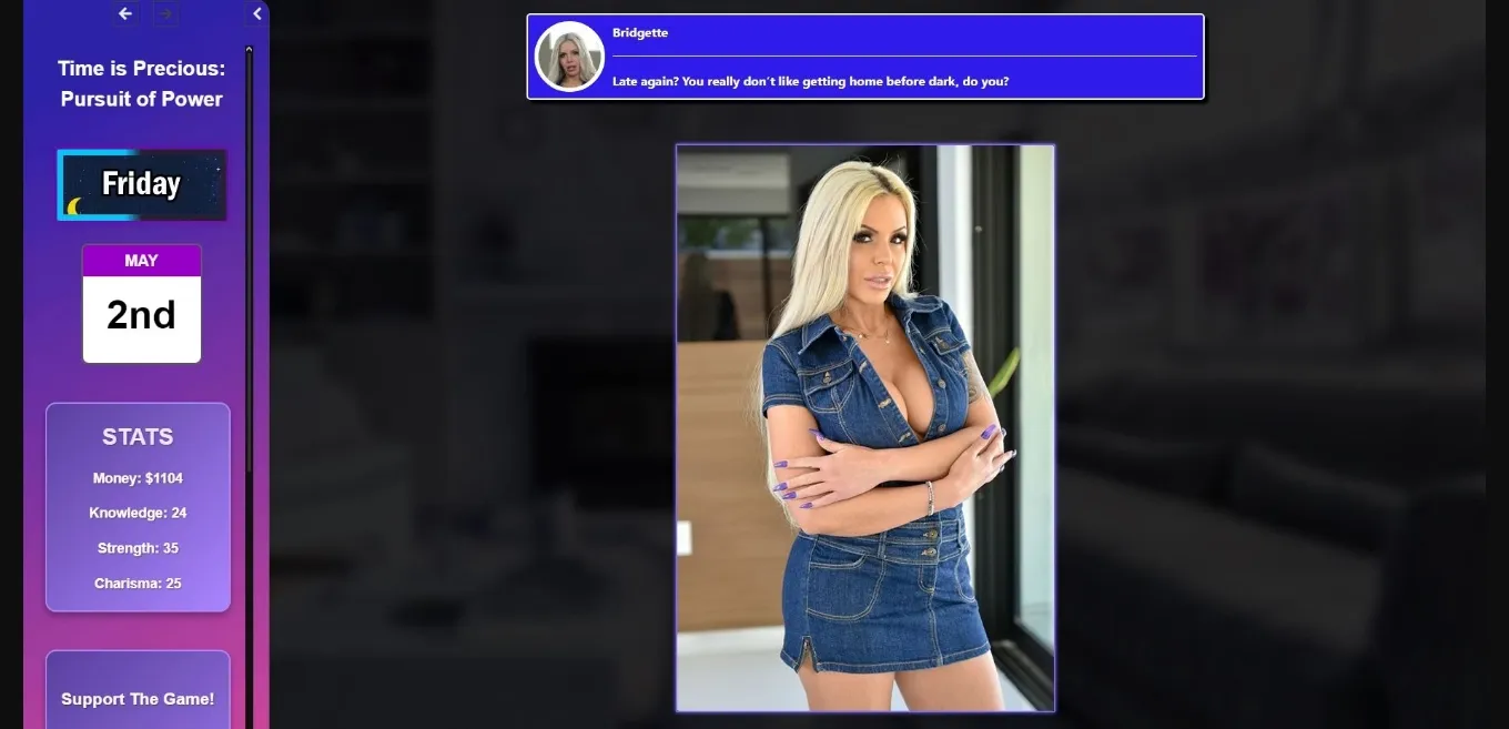 HTML Time Is Precious [v0.2] [Hyland Games] | Free Adult Games