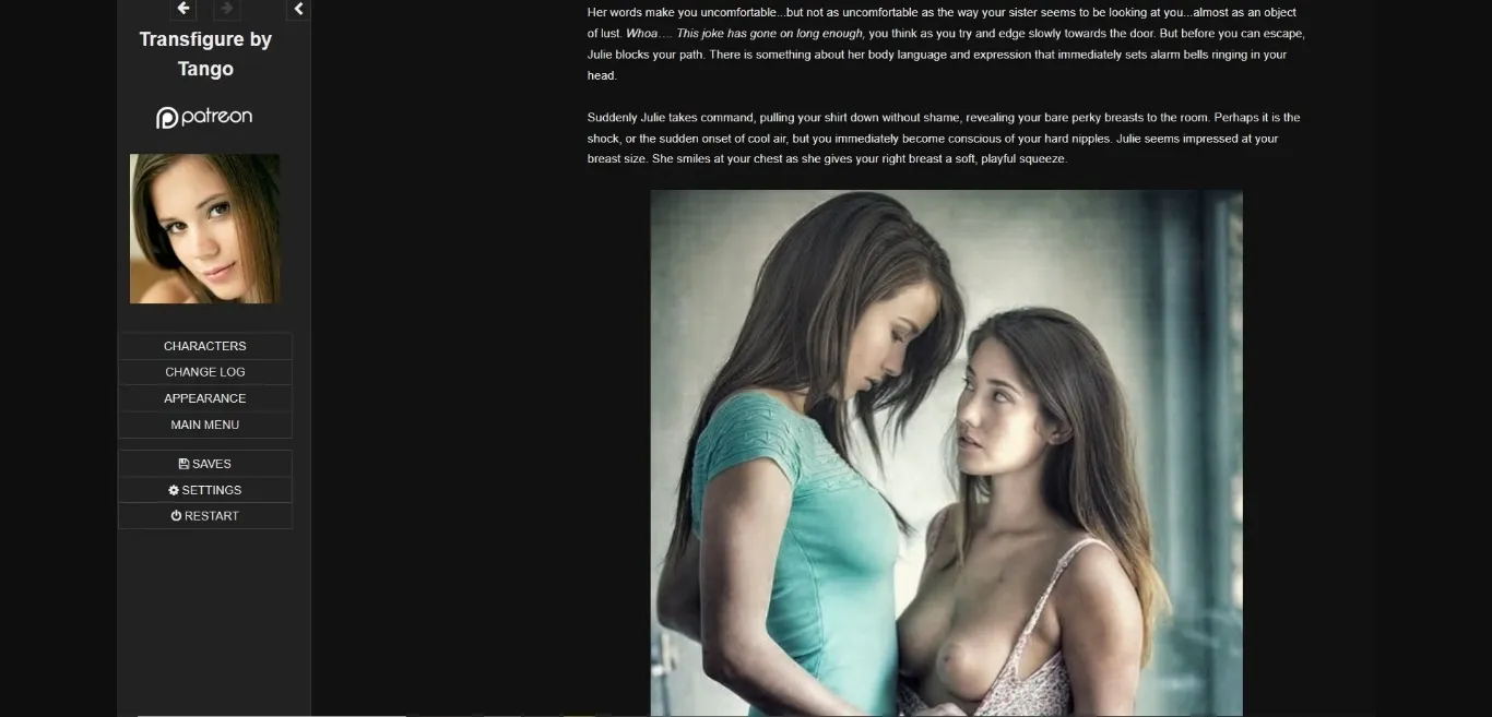 HTML Transfigure [v0.60] [TangoTF] | Free Adult Games