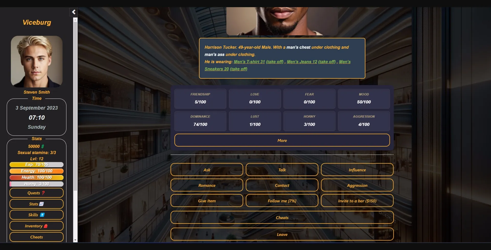 HTML Viceburg [v0.0.10] [MadProd] | Free Adult Games