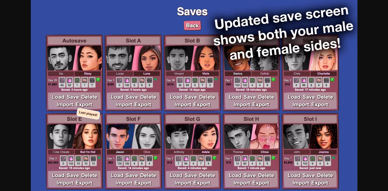 HTML X-Change™ Life [v0.21.7.1] [Aphrodite] | Free Adult Games