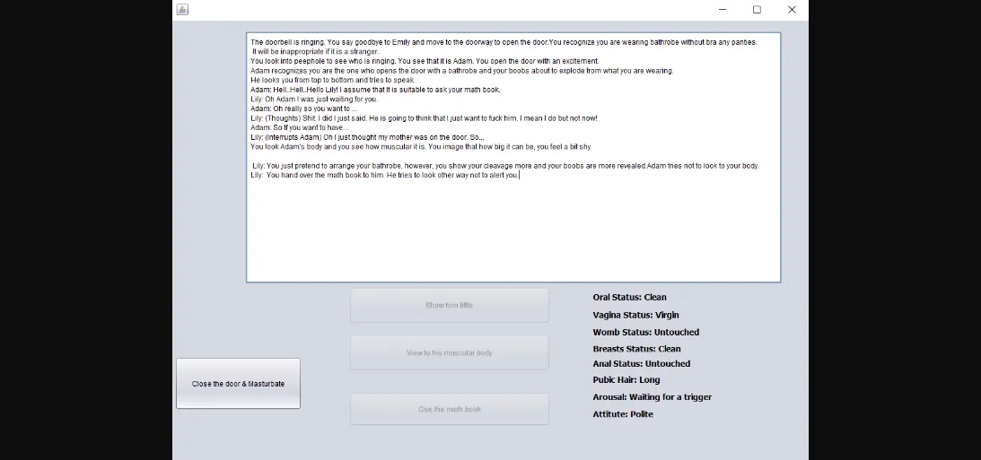 Java Abandoned MyFemDiary [Demo] [LeonsCourage] | Free Adult Games
