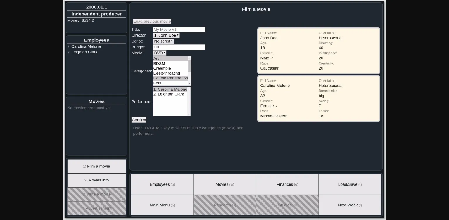 Others Abandoned Followers of Lust Studios [v0.0.2 Public] [Korbent] | Free Adult Games