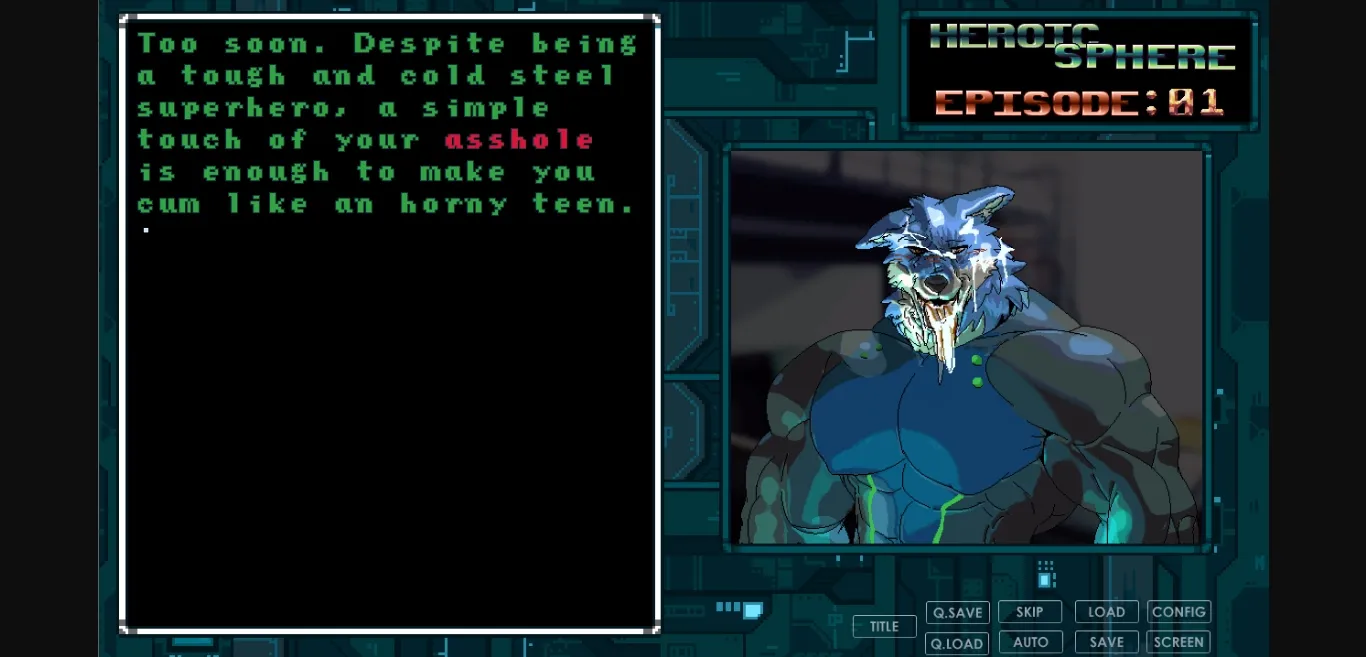 Others Abandoned Heroic Sphere - Episode 1   Cyberwolf [v1.5] [Satyroom] | Free Adult Games