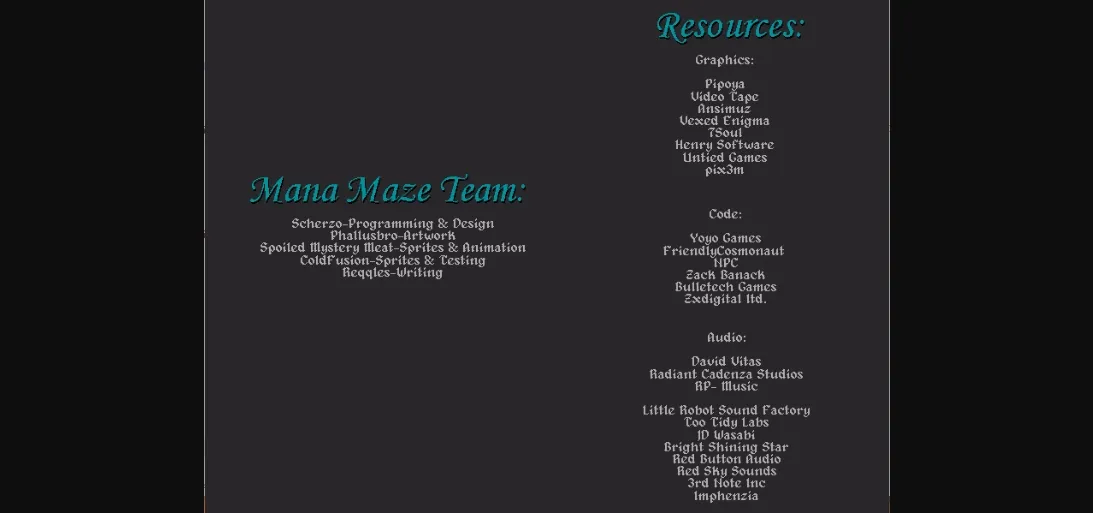 Others Abandoned Mana Maze [v0.10] [CyberScherzo Studios] | Free Adult Games