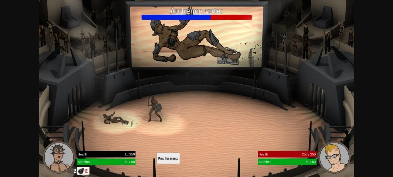 Others Abandoned Naked Arena [v1.01] [Darina A.] | Free Adult Games