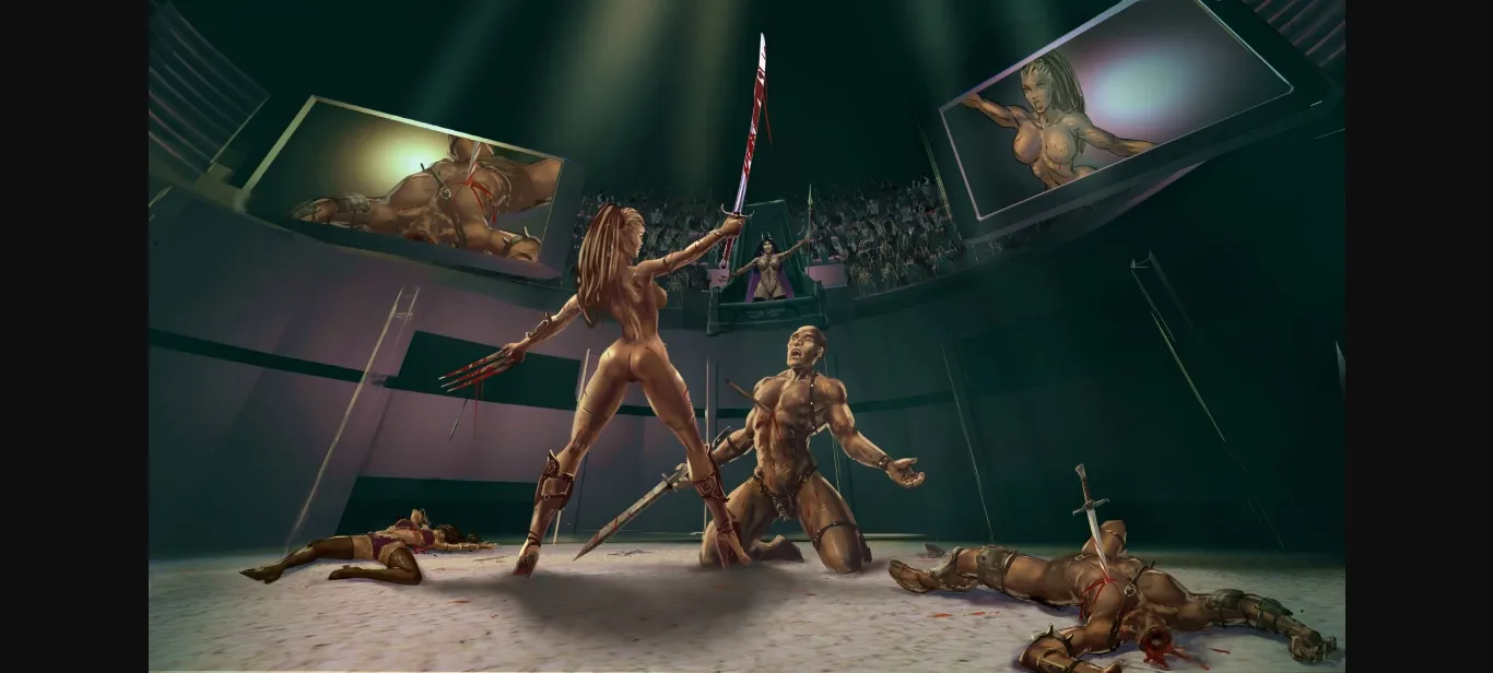 Others Abandoned Naked Arena [v1.01] [Darina A.] | Free Adult Games