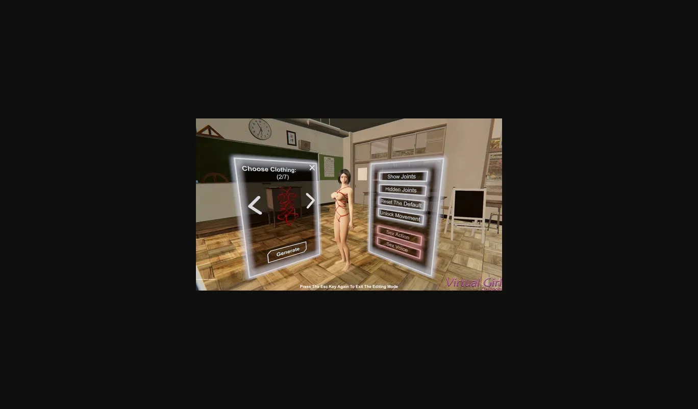 Others Abandoned Virtual Girl  Classroom [Early Access] [Asmodeus Studio] | Free Adult Games
