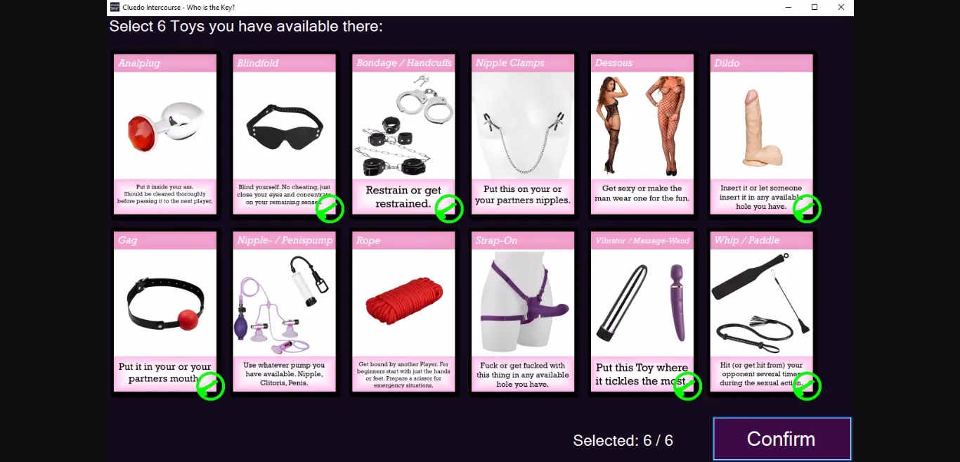 Others Completed Cluedo Intercouse - Who is the key  [v1.1.1] [Amusementpark7] | Free Adult Games