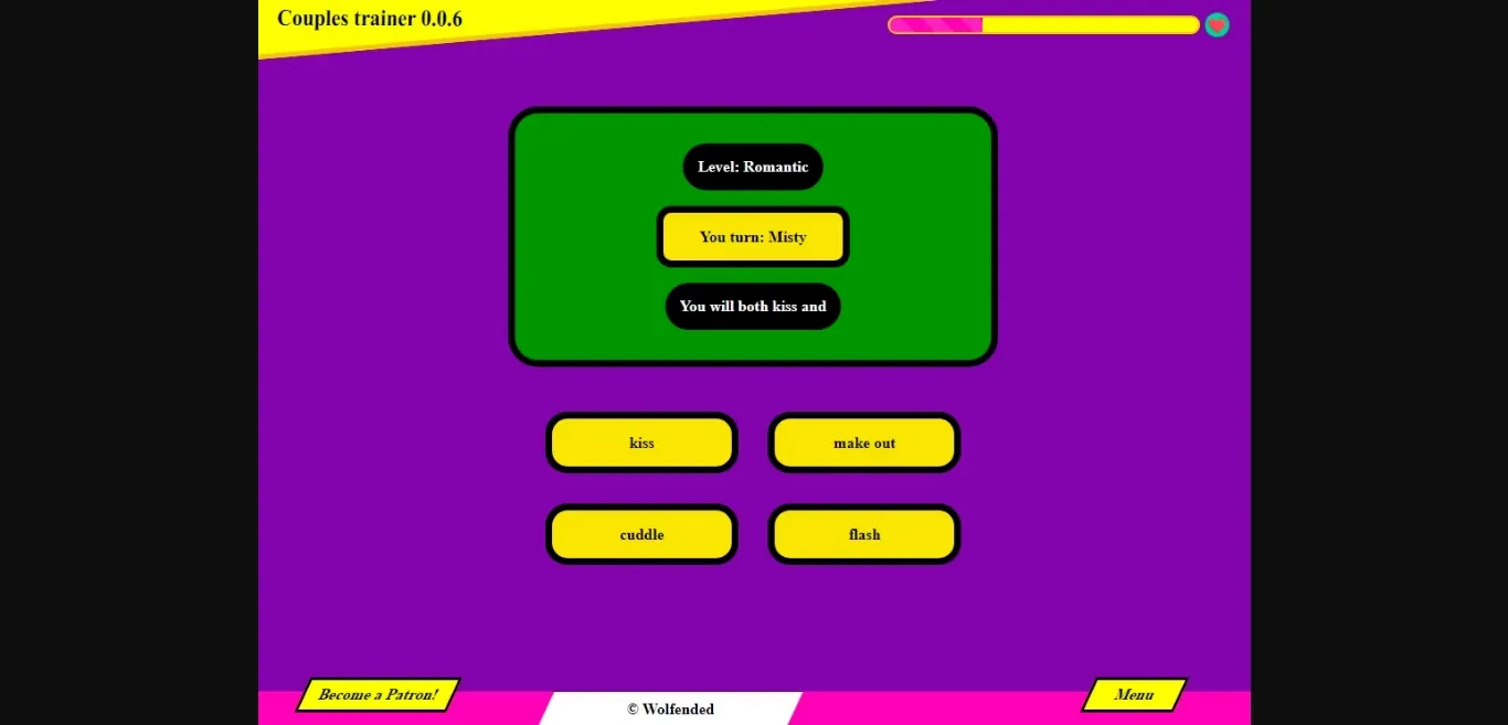 Others Completed Couples Trainer [v0.0.8] [Wolfended] | Free Adult Games