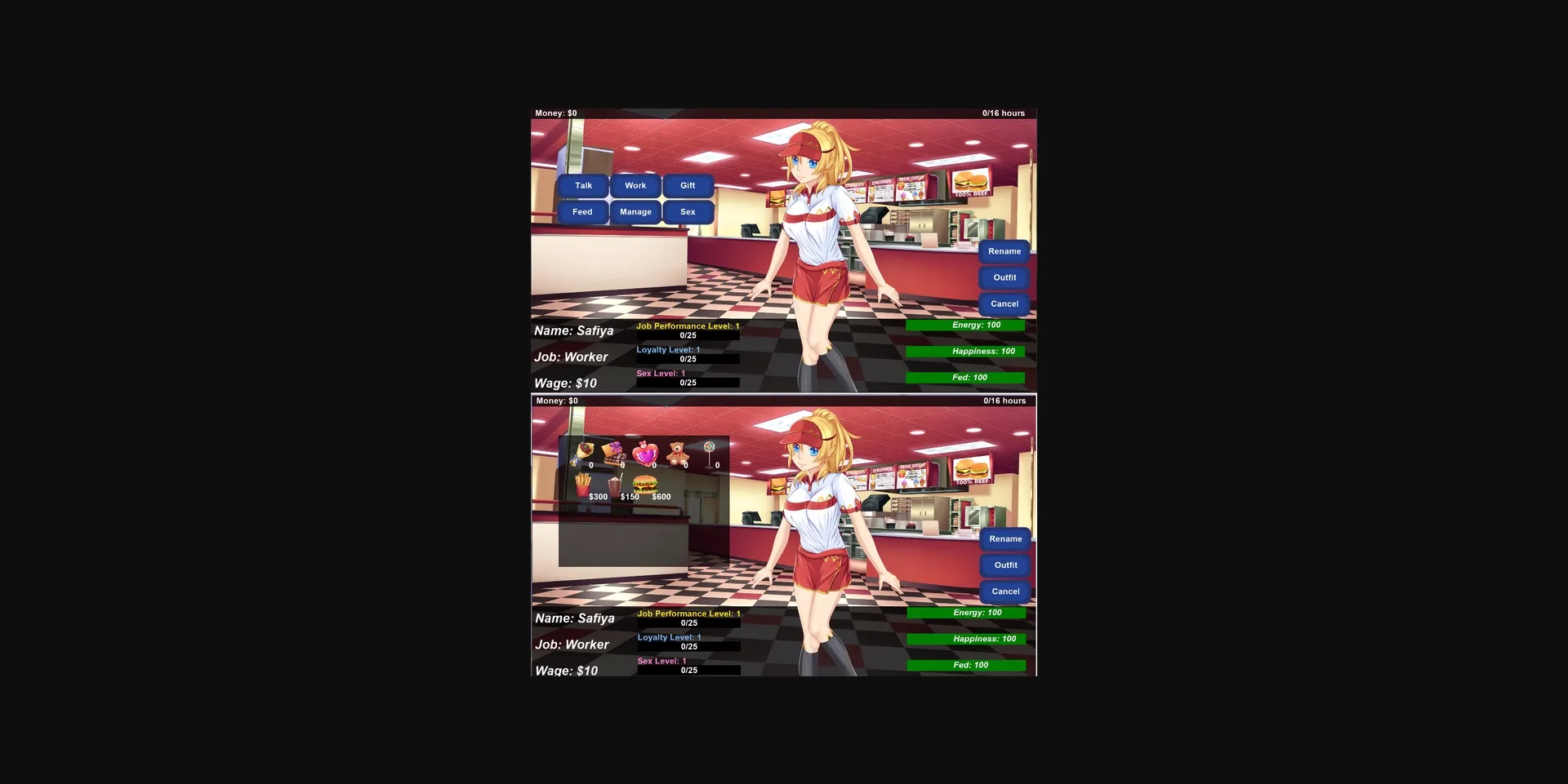 Others Completed Hire Me, Fuck Me, Give Me a Raise! Fast Food [v1.0.3] [White Honey Games] | Free Adult Games