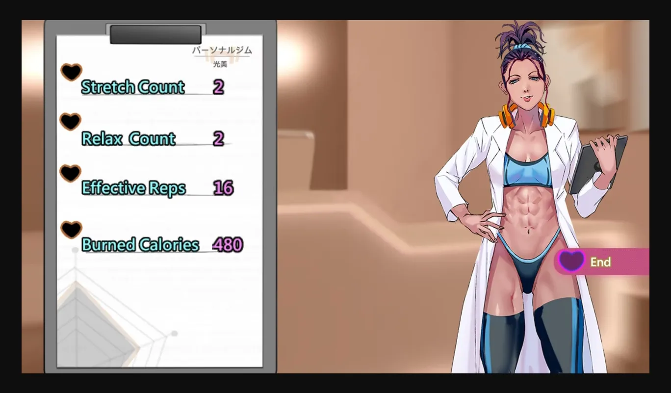 Others Completed Let's Get Fit at Midnight, Shall We  [v1.02] [CelBranch] | Free Adult Games