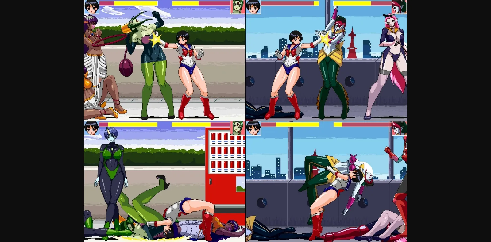 Others Completed Size Fetish One x Shota Battle 2 - Female Mutant VS Crossdressing Soldier [Final] [78] | Free Adult Games