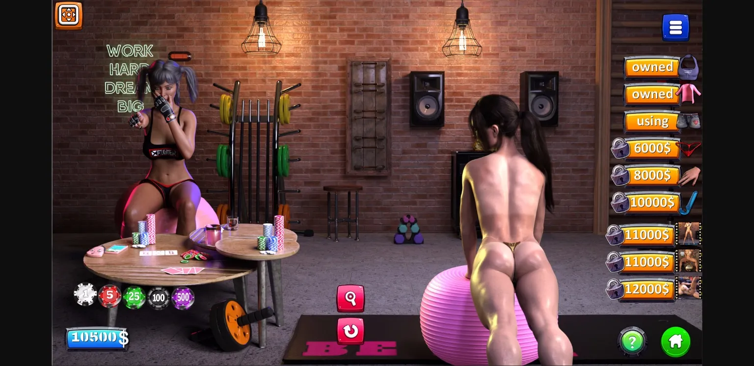 Others Completed Strip Black Jack - Hot Gym [Final] [Thorsten P.] | Free Adult Games