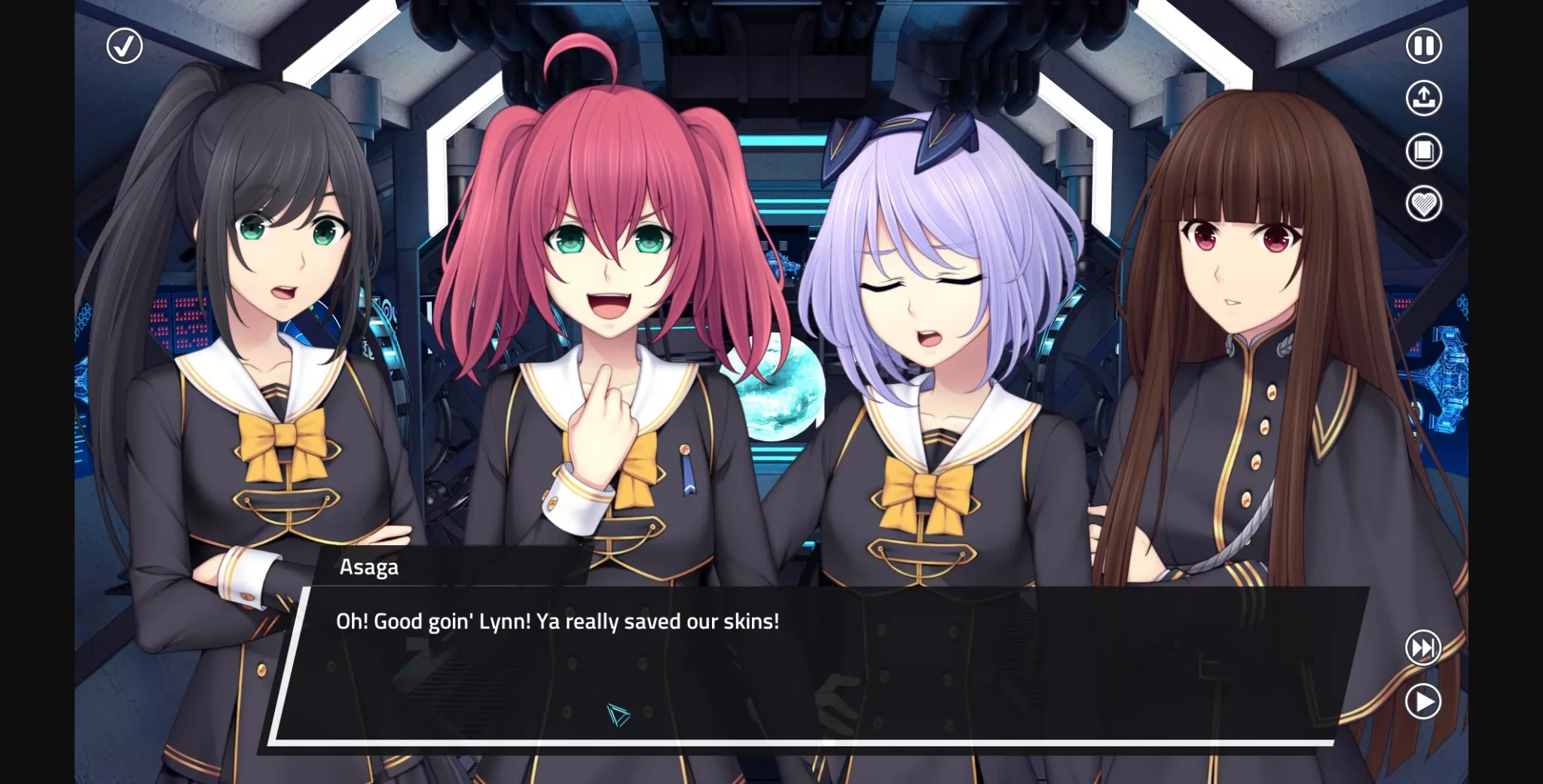 Others Completed Sunrider 4  The Captain's Return [Final] [Love in Space] | Free Adult Games