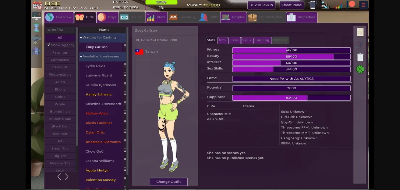 Others Porn Empire [v0.93] [PEdev] | Free Adult Games