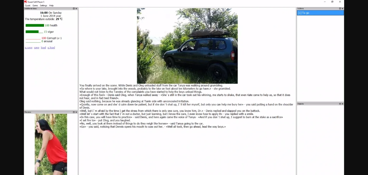 QSP Abandoned Delirium [v0.3.4] [EfimovRA, Роман Е.] | Free Adult Games