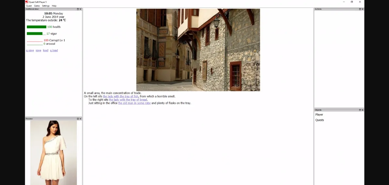 QSP Abandoned Delirium [v0.3.4] [EfimovRA, Роман Е.] | Free Adult Games