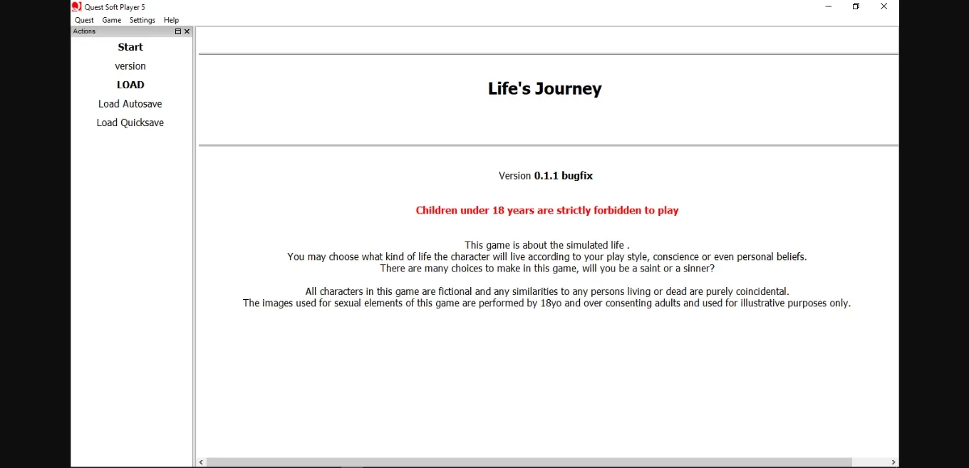 QSP Abandoned Life's Journey [v0.2] [Mayt] | Free Adult Games