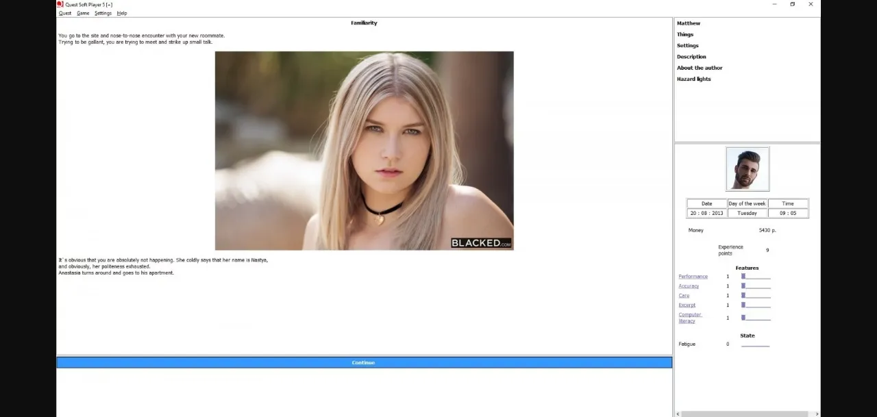 QSP Abandoned Neighbor [Final] [Balddoor] | Free Adult Games