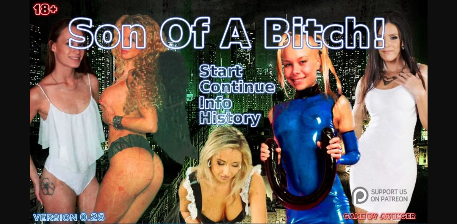 QSP Son of a Bitch! [v0.32] [Avenger] | Free Adult Games