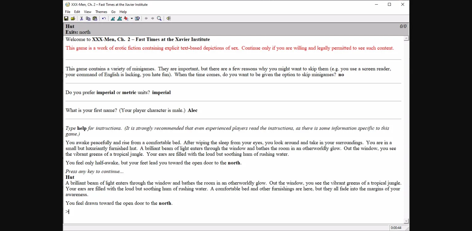 Tads Completed XXX-Men, Ch. 2 -- Fast Times at the Xavier Institute [v1.0.0] [Alec Roberts] | Free Adult Games