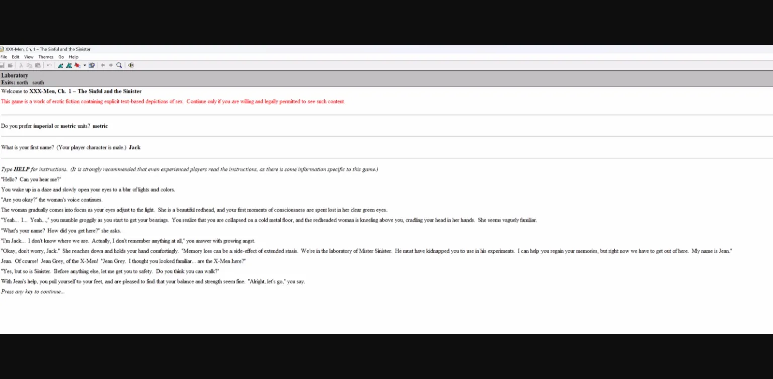 Tads Completed XXX-Men, Ch. 2 -- Fast Times at the Xavier Institute [v1.0.0] [Alec Roberts] | Free Adult Games