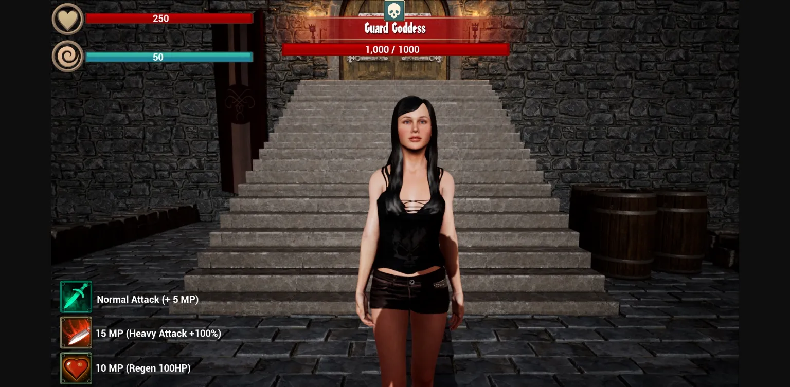 Unreal Engine Abandoned Castle of Goddess [Demo] [jinjonkun] | Free Adult Games