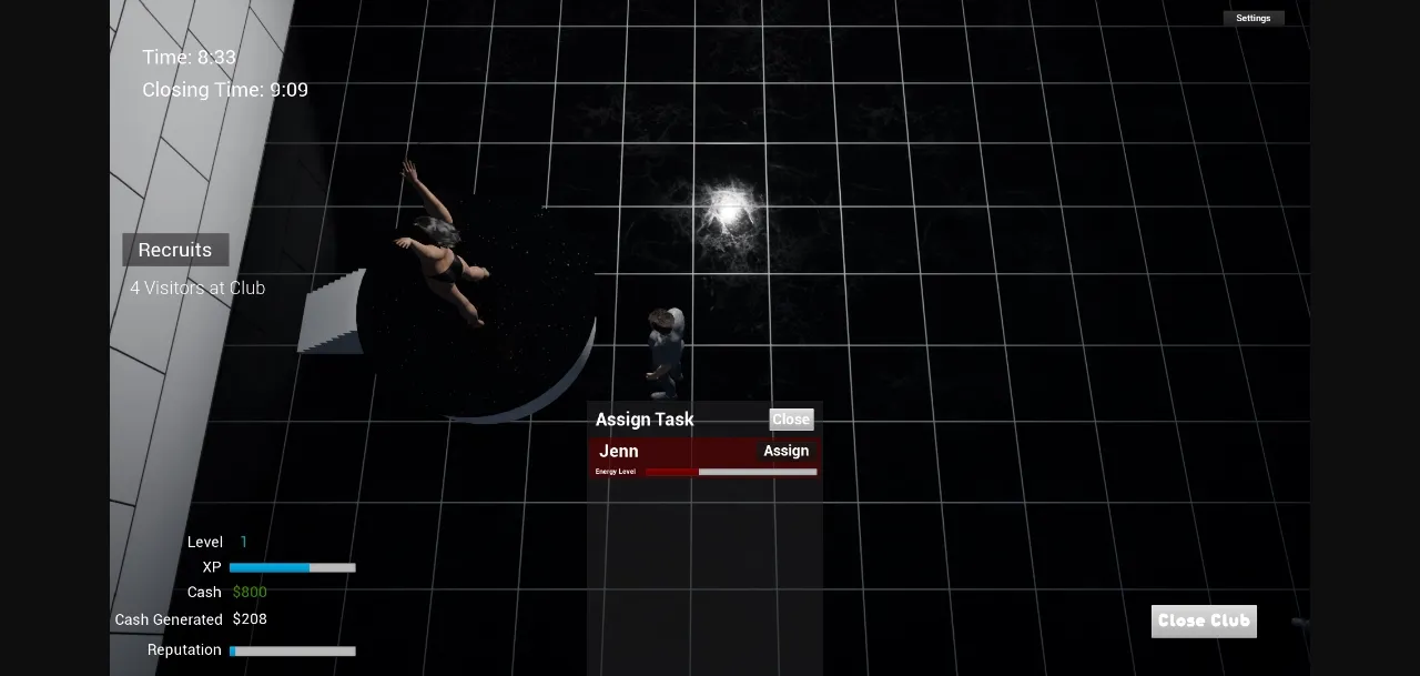 Unreal Engine Abandoned Club Affinity [v0.0.1] [Netstat] | Free Adult Games