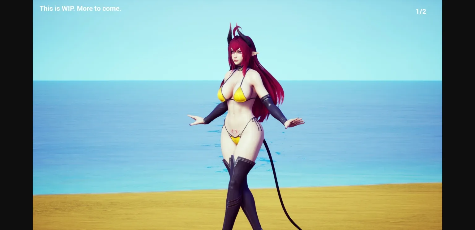 Unreal Engine Abandoned Daemon Girl vs. Dildo Ball [Part 1] [The Zyklonn] | Free Adult Games