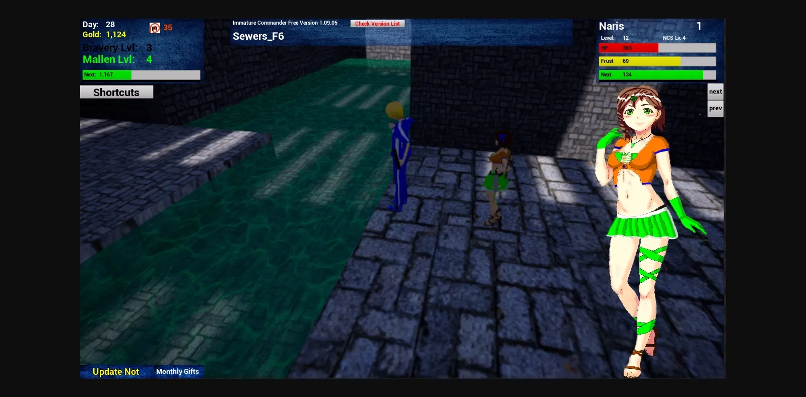 Unreal Engine Abandoned Immature Commander [v1.09.30 Public] [Unzerios] | Free Adult Games