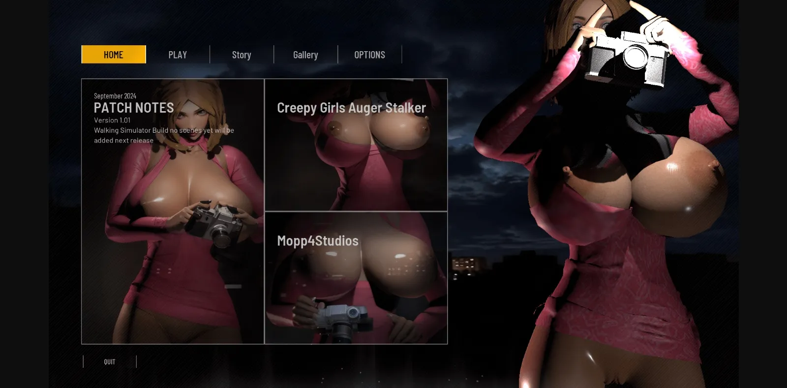 Unreal Engine Creepy Girls Auger Stalker [v1.01] [Mopp4Studios] | Free Adult Games