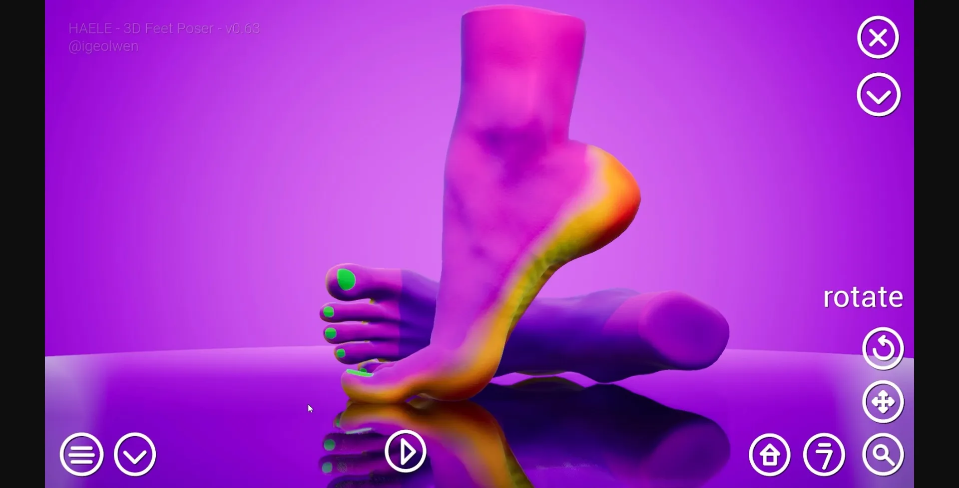 Unreal Engine HAELE 3D - Feet Poser Pro [v0.56.2] [Ige Olwen] | Free Adult Games