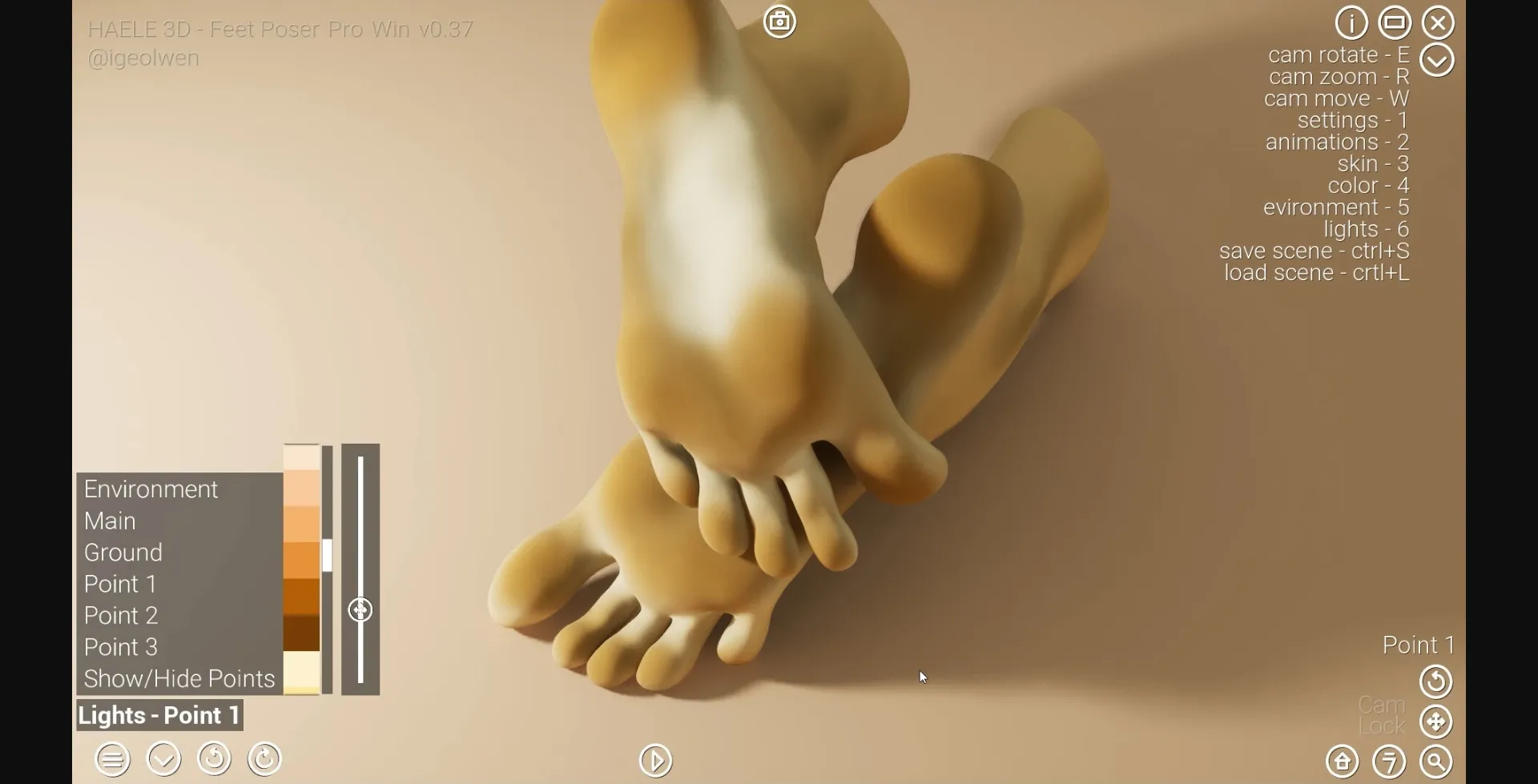 Unreal Engine HAELE 3D - Feet Poser Pro [v0.56.2] [Ige Olwen] | Free Adult Games