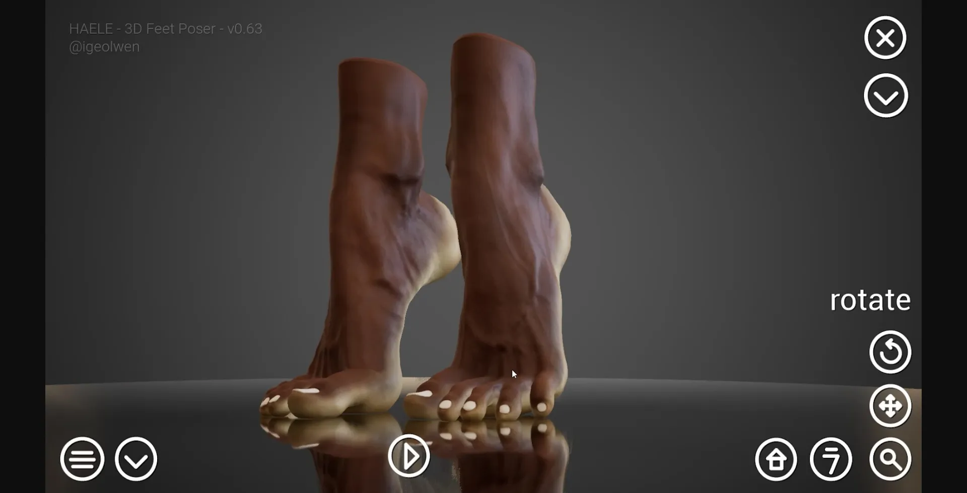 Unreal Engine HAELE 3D - Feet Poser Pro [v0.56.2] [Ige Olwen] | Free Adult Games