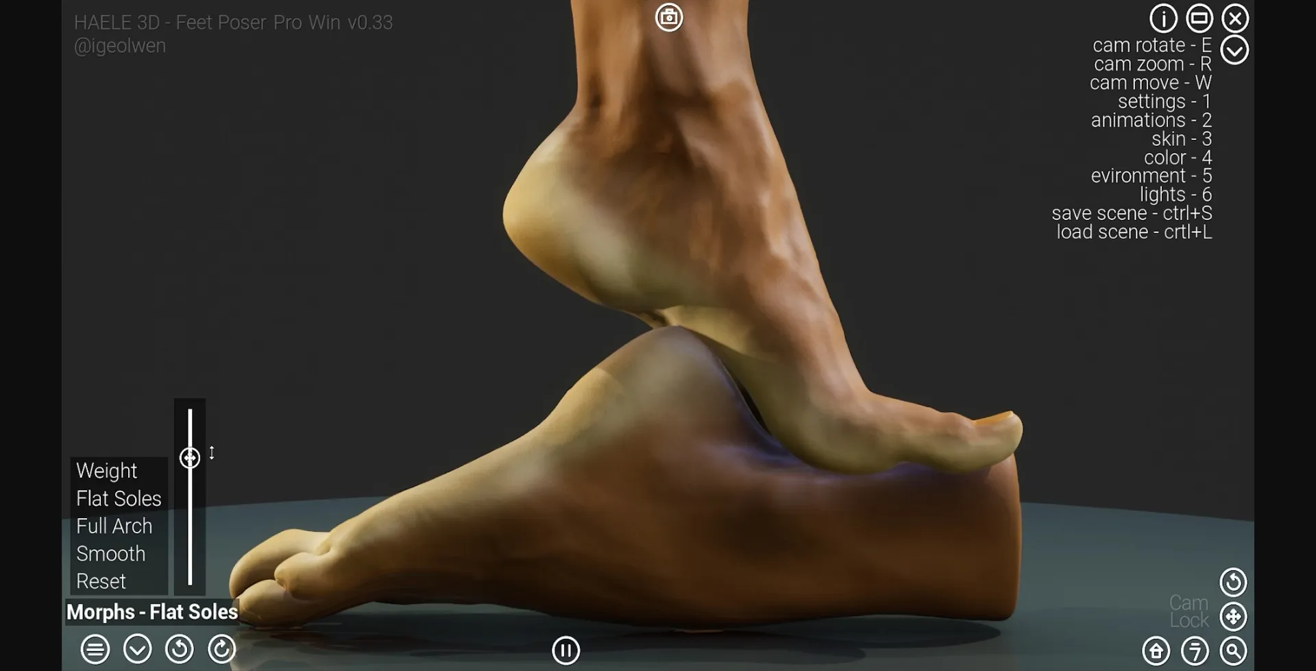 Unreal Engine HAELE 3D - Feet Poser Pro [v0.56.2] [Ige Olwen] | Free Adult Games