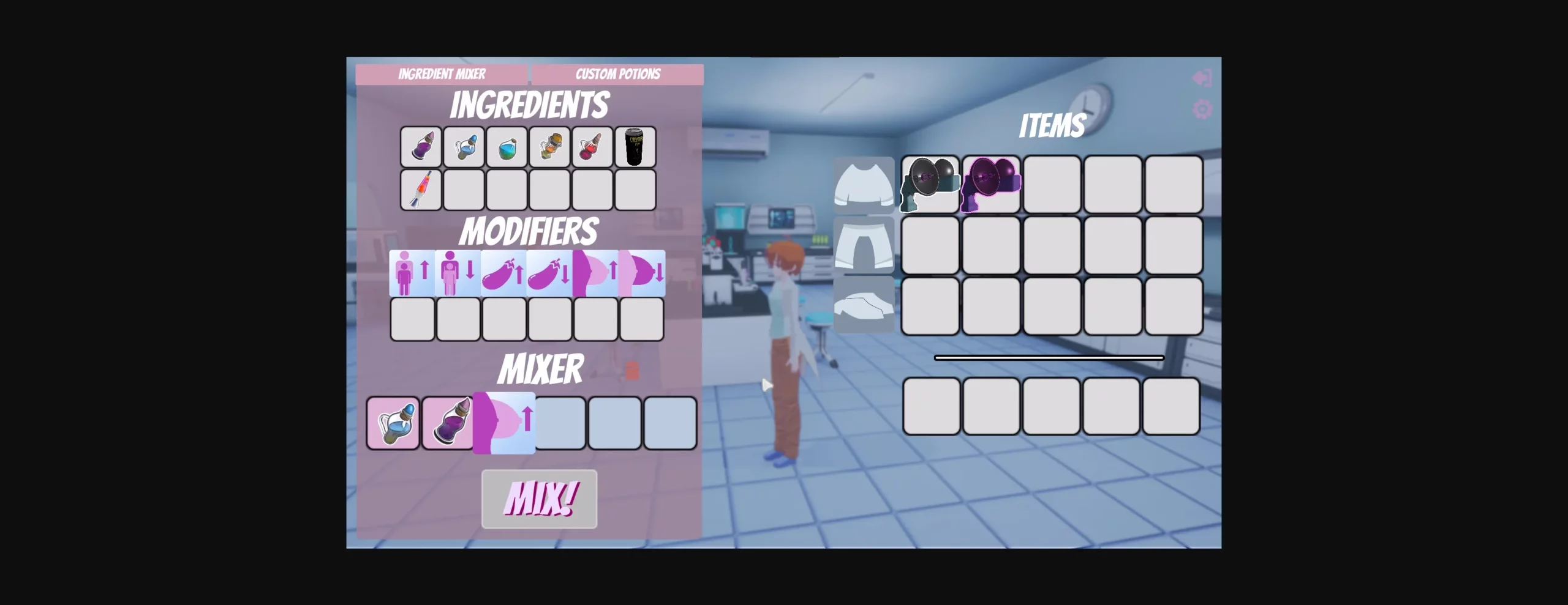 Unreal Engine Transformation Lab [v0.59] [Transformation Lab Dev] | Free Adult Games