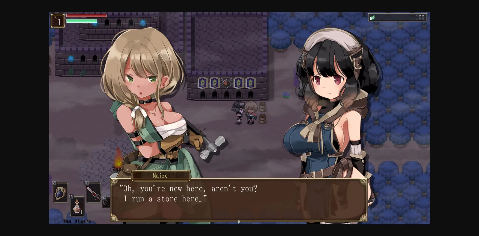 VN Wolf RPG Completed Dark of Chroe [Final] [Sugar star] | Free Adult Games