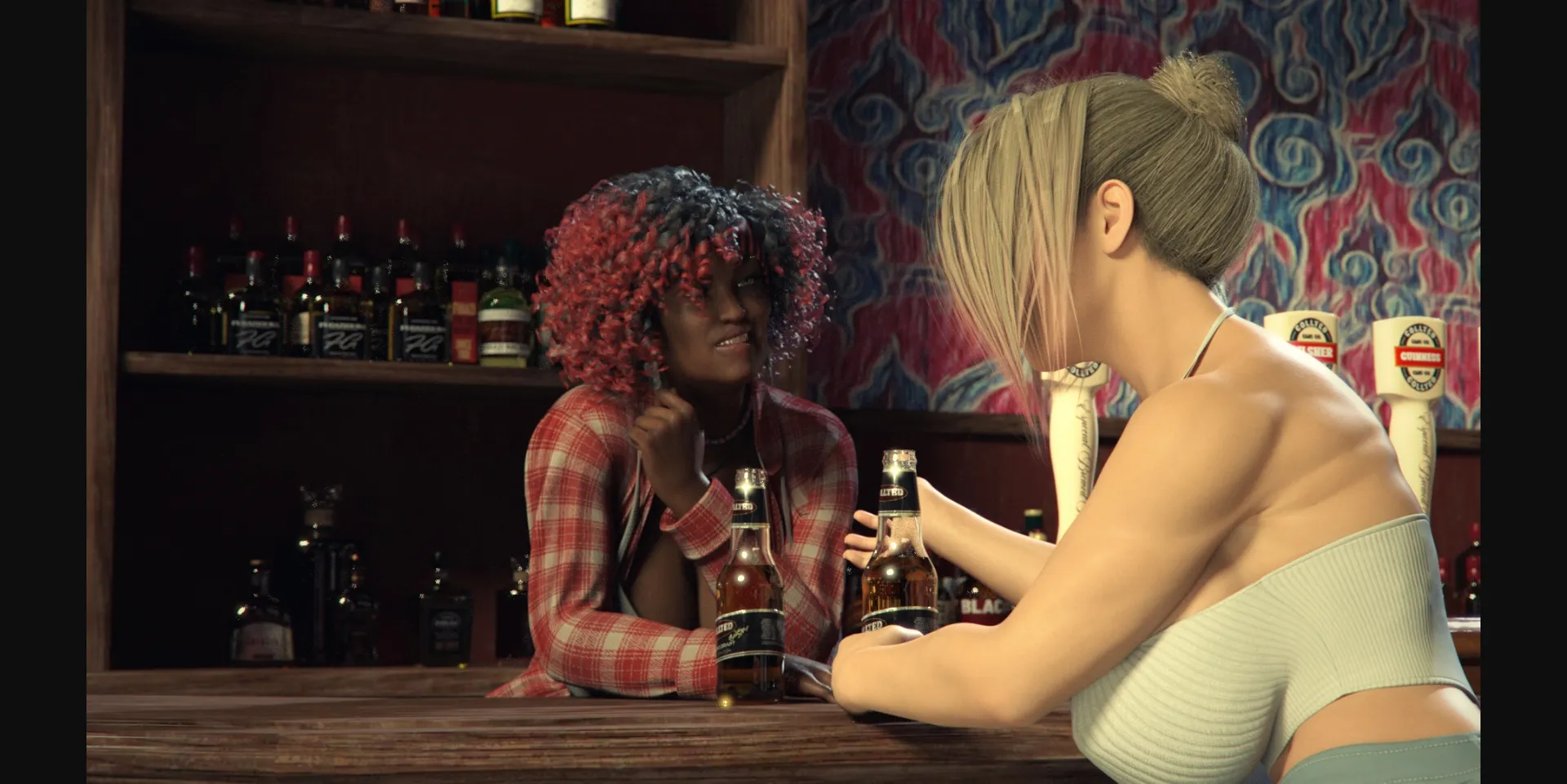 VN Ren'Py Las Futas [v0.1] [SM Futa Studio] | Free Adult Games