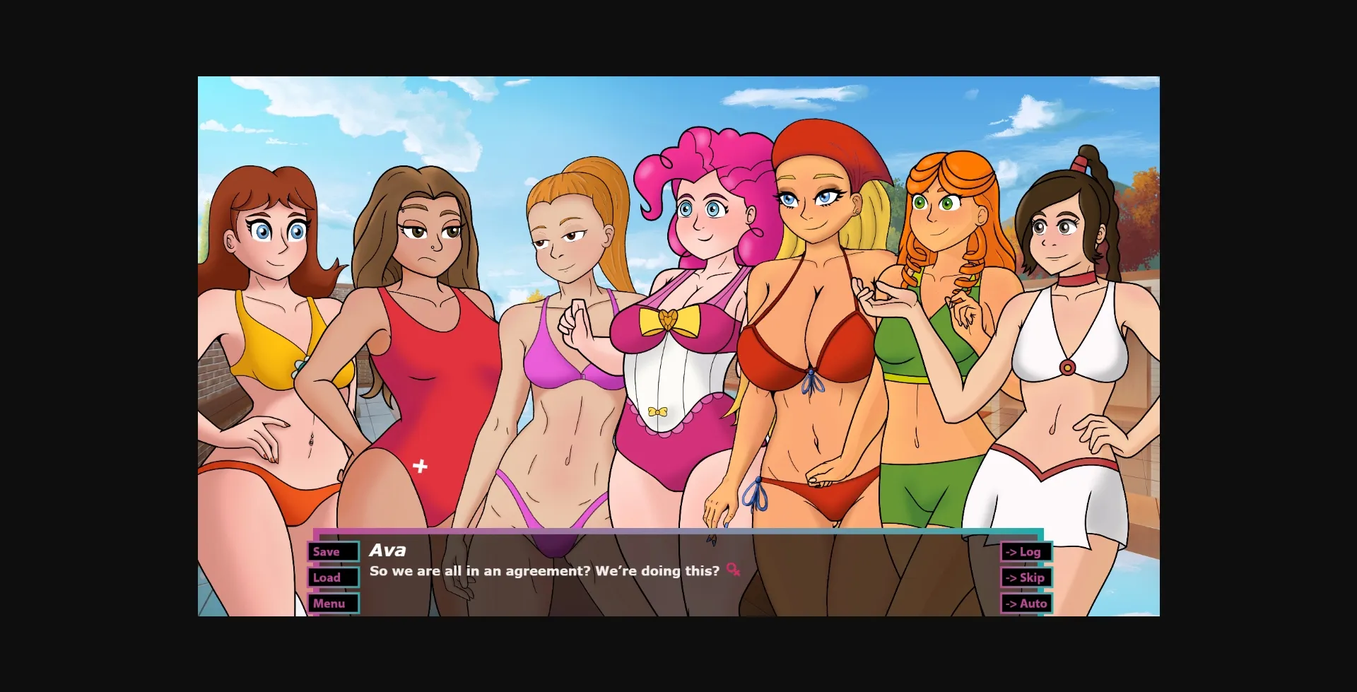 VN Ren'Py Lesbian Academy [v2.2.4 Remake] [MoonaMakesGames] | Free Adult Games