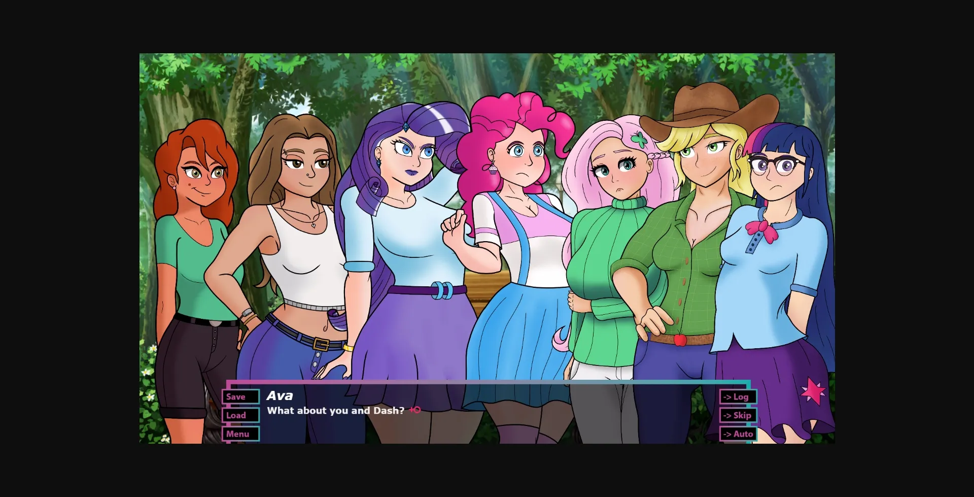 VN Ren'Py Lesbian Academy [v2.2.4 Remake] [MoonaMakesGames] | Free Adult Games