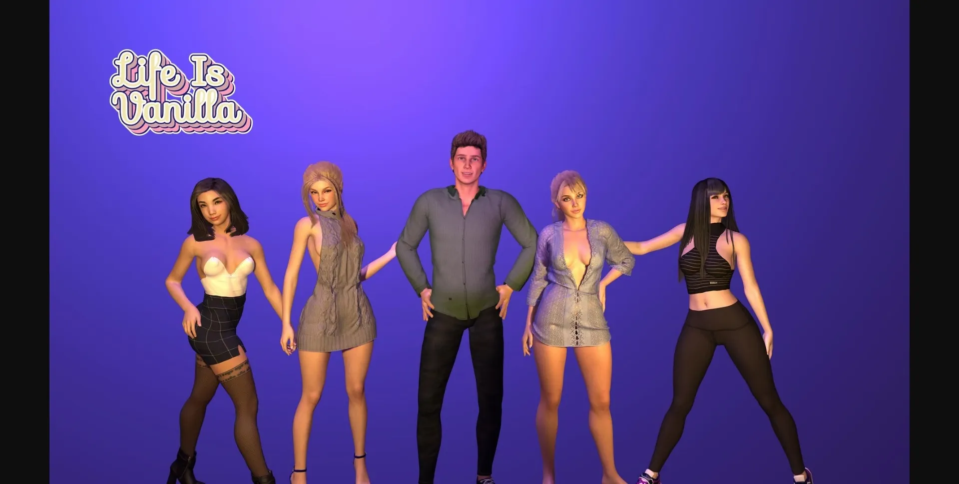 VN Ren'Py Life Is Vanilla [0.2] [Liv Productions] | Free Adult Games