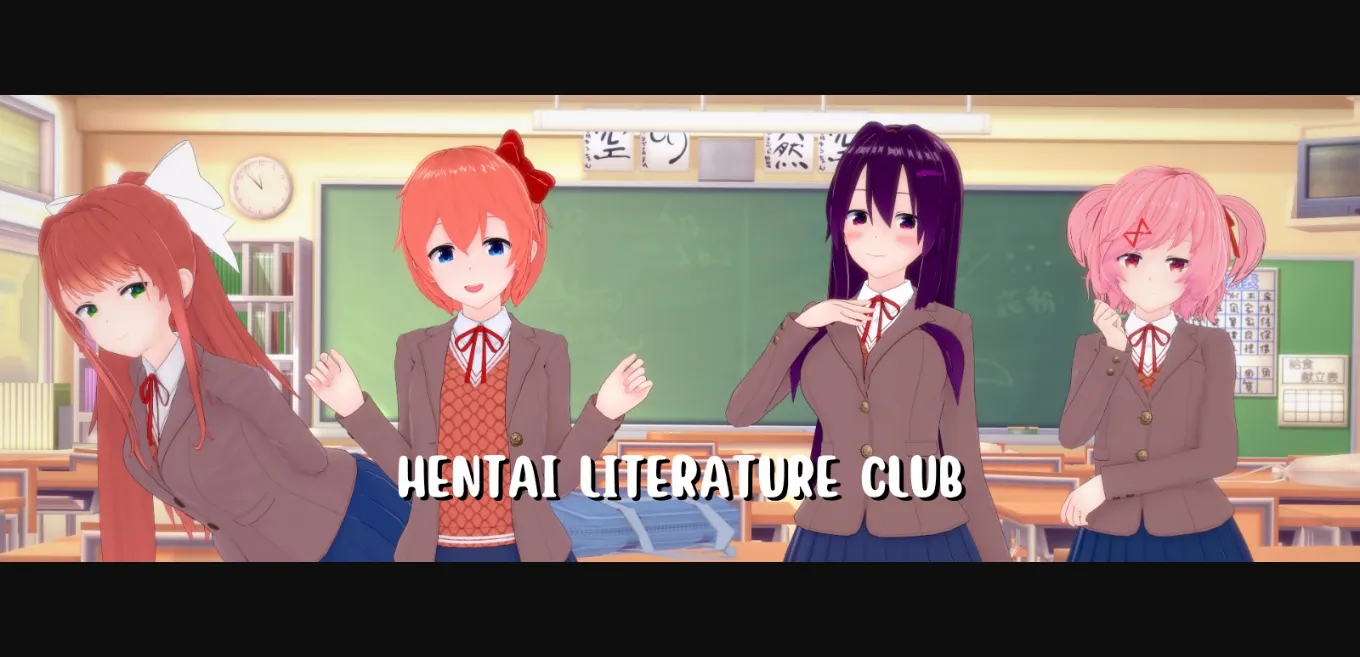 VN Ren'Py Literature Hentai Club [v0.71] [Daraus] | Free Adult Games