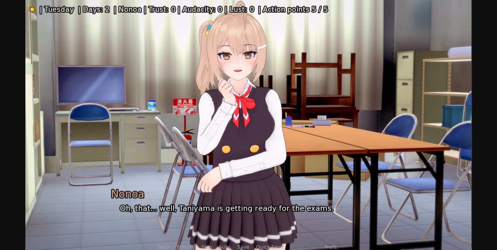 VN Ren'Py Living with Alya [v0.19] [WaifuStudio] | Free Adult Games